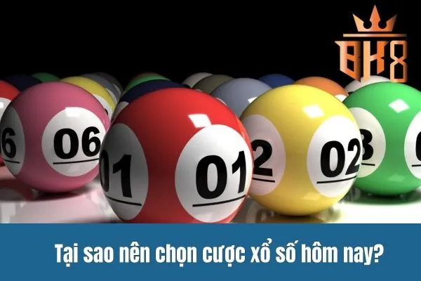Cược xổ số hôm nay với tỷ lệ cao tại BK8